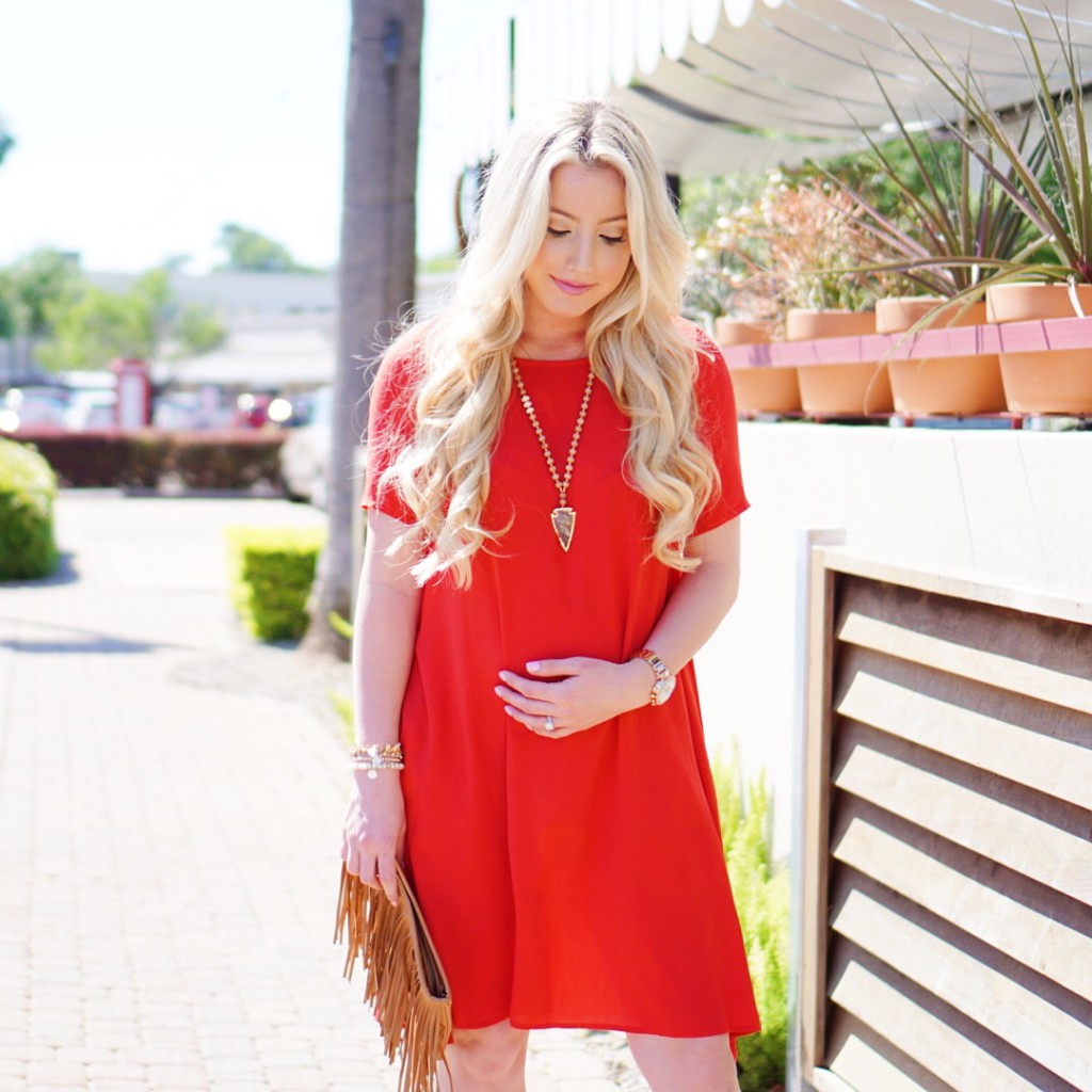 LITTLE CUTE RED DRESS... - A Touch of Pink