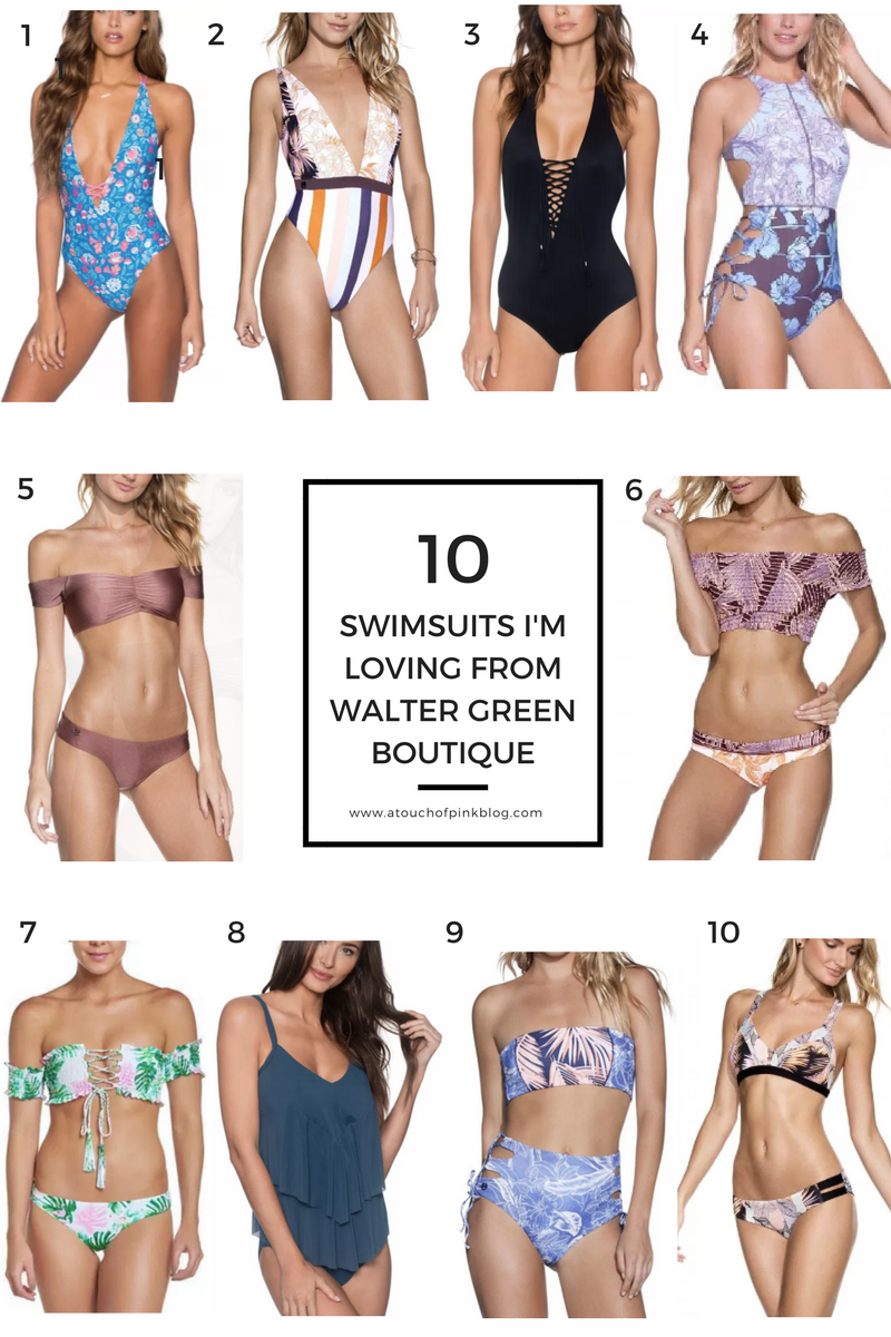 MY FAVORITE SWIMSUITS FOR SUMMER FROM WALTER GREEN BOUTIQUE A